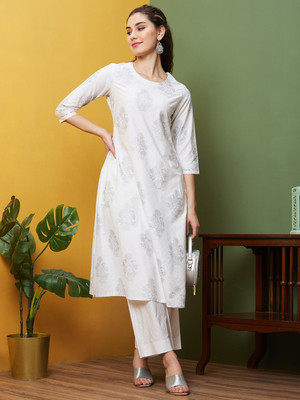 Globus Women Kurta Pant Set