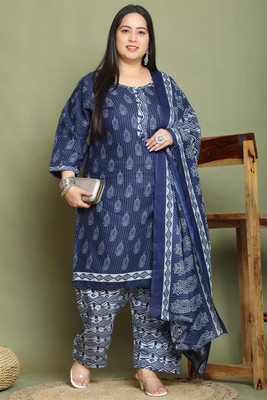 Rajnandini Printed Kurta, Patiala & Dupatta Set