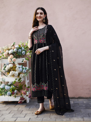 berrylicious Women Kurta Pant Dupatta Set