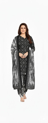 mumaas Printed Kurta, Salwar & Dupatta Set