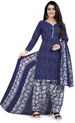 Rajnandini Printed Kurta, Patiala & Dupatta Set
