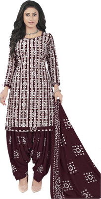 amozo Printed Kurta, Patiala & Dupatta Set