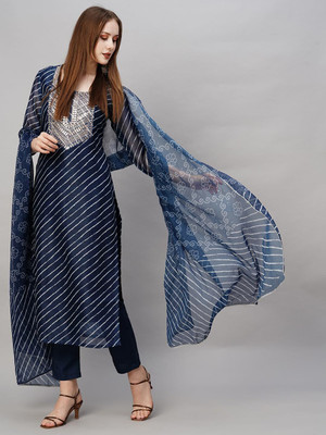 Zinariya Fab Printed Kurta, Salwar & Dupatta Set