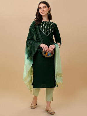 Tabahi Embroidered Kurta, Trouser/Pant & Dupatta Set