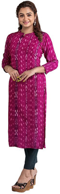 handloom paridhaan Self Design, Floral Print, Geometric Print Kurta, Salwar & Dupatta Set