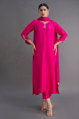 iHIYAzz ENTERPRISE Embroidered Kurta, Trouser/Pant & Dupatta Set