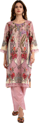 MEEROON Embroidered Kurta, Trouser/Pant & Dupatta Set