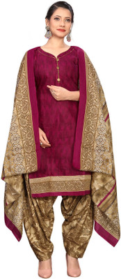 Aaradhya Fashion Printed Kurta, Patiala & Dupatta Set