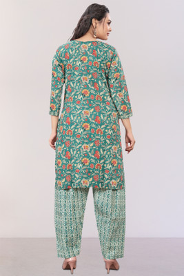 Merira Printed Kurta, Patiala & Dupatta Set