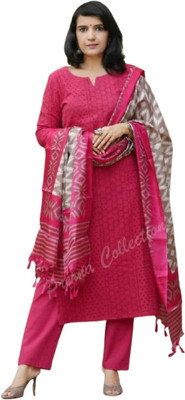 wonaari Solid Kurta, Trouser/Pant & Dupatta Set