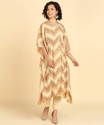 maaesa Printed Kurta, Trouser/Pant & Dupatta Set