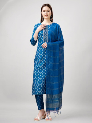 HouseOfCommon Women Kurta Pant Dupatta Set