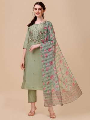 berrylicious Women Kurta Pant Dupatta Set