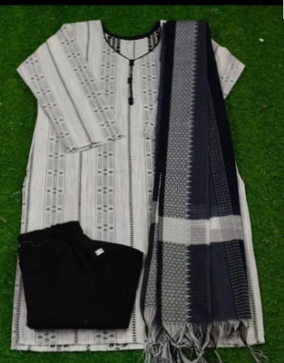 HOC's Printed Kurta, Trouser/Pant & Dupatta Set