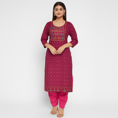 Girijesh Singh Embroidered Kurta, Trouser/Pant & Dupatta Set