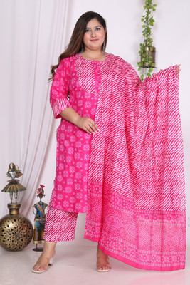 Swasti Printed Kurta, Trouser/Pant & Dupatta Set