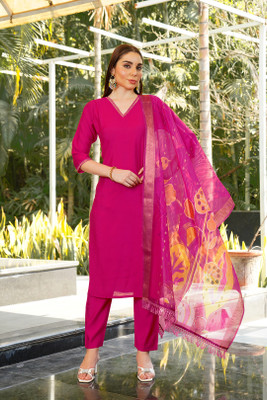 Shirodhari Printed Kurta, Trouser/Pant & Dupatta Set