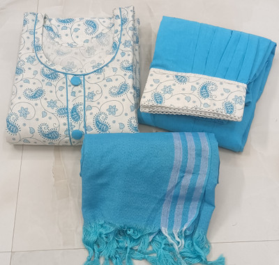 NATIONAL CREATION Printed Kurta, Salwar & Dupatta Set