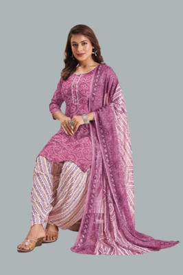 SIMPLYETHNIC Printed Kurta, Salwar & Dupatta Set