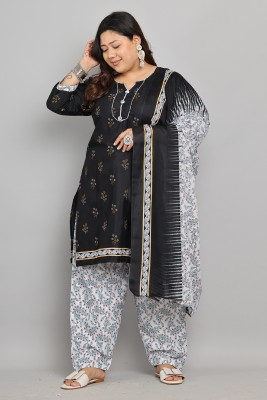 Aaradhya Fashion Printed Kurta, Patiala & Dupatta Set