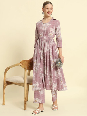 KBZ Printed Kurta, Trouser/Pant & Dupatta Set