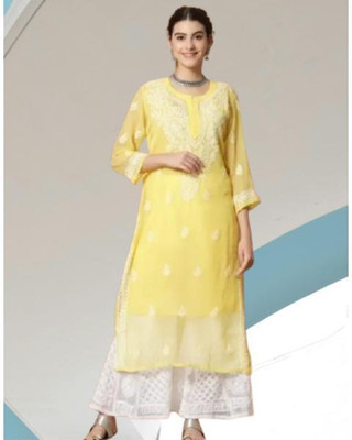 Khan SherajEn Women Kurta Sharara Dupatta Set
