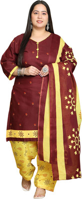 Wonder Weave Printed Kurta, Patiala & Dupatta Set