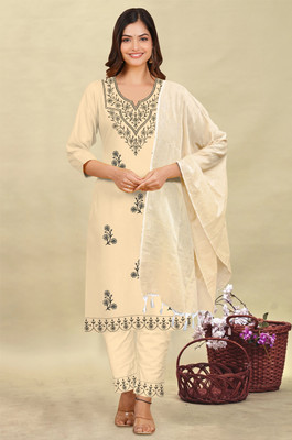 Saba Printed Kurta, Trouser/Pant & Dupatta Set