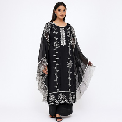 shubham clothings Embroidered Kurta, Trouser/Pant & Dupatta Set