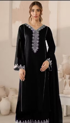 TILKI Embroidered Kurta, Trouser/Pant & Dupatta Set