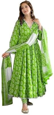 Shivam Collections Women Kurta Churidar Dupatta Set