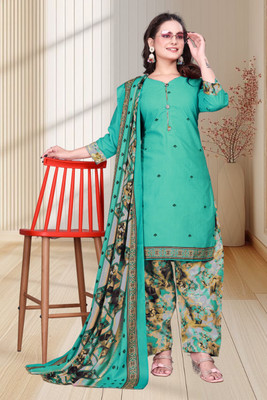 SIMPLYETHNIC Printed Kurta, Salwar & Dupatta Set