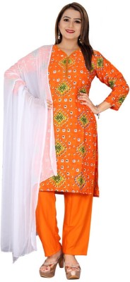 ALISHA FASHION Printed Kurta, Palazzo & Dupatta Set