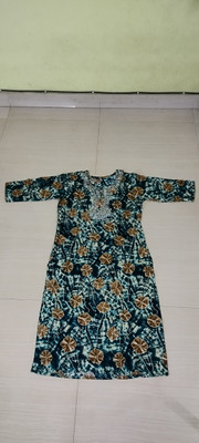 joyram Women Floral Print A-line Kurta(Multicolor)