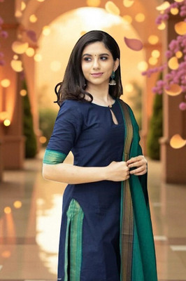 ORRIYA Embellished Kurta, Trouser/Pant & Dupatta Set