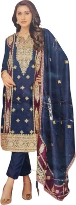 Ardunity E-mart Self Design Kurta, Salwar & Dupatta Set