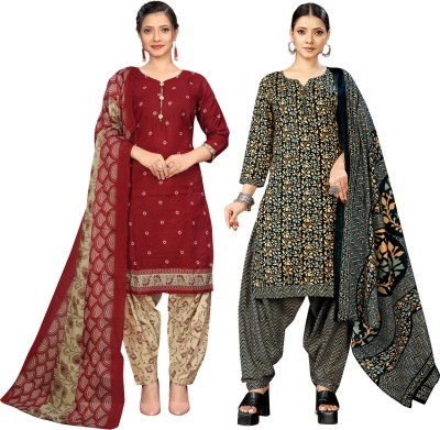 Rajnandini Printed Kurta, Patiala & Dupatta Set