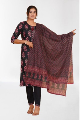 Jaipur fashion factory Printed Kurta, Trouser/Pant & Dupatta Set