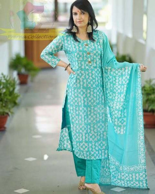 Panchiraj Printed Kurta, Trouser/Pant & Dupatta Set