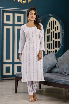 Tela Bonita Women Kurti Pant Set