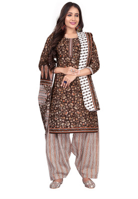 HOUSE OF COMMON Printed Kurta, Patiala & Dupatta Set