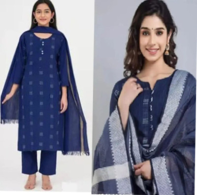 HOC's Printed Kurta, Trouser/Pant & Dupatta Set