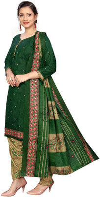Rajnandini Printed Kurta, Patiala & Dupatta Set