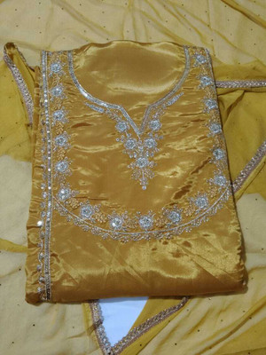 AmanVastra Embroidered Kurta, Salwar & Dupatta Set