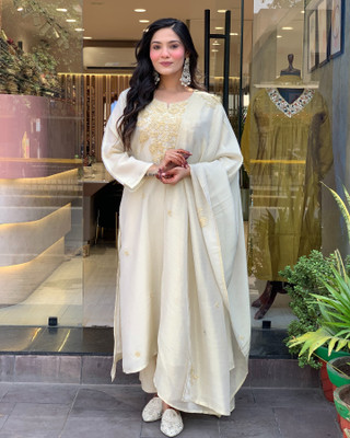 Caipiroska Women Kurti Pant Dupatta Set