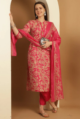 Rajnandini Printed Kurta, Trouser/Pant & Dupatta Set