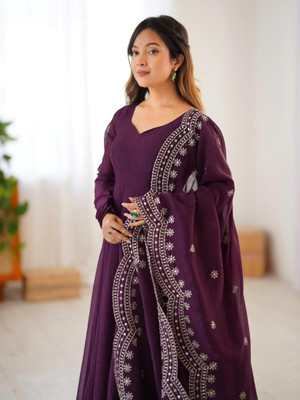 kiwastudio Embroidered Kurta, Trouser/Pant & Dupatta Set