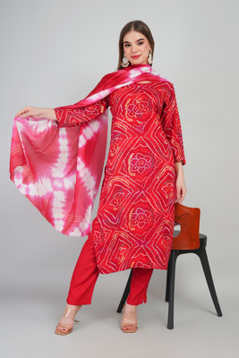mahisha fashion Printed Kurta, Trouser/Pant & Dupatta Set