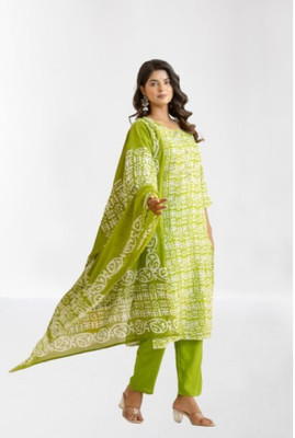 Jaipur fashion factory Printed Kurta, Trouser/Pant & Dupatta Set