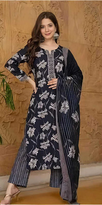 SANDIP Self Design Kurta, Salwar & Dupatta Set